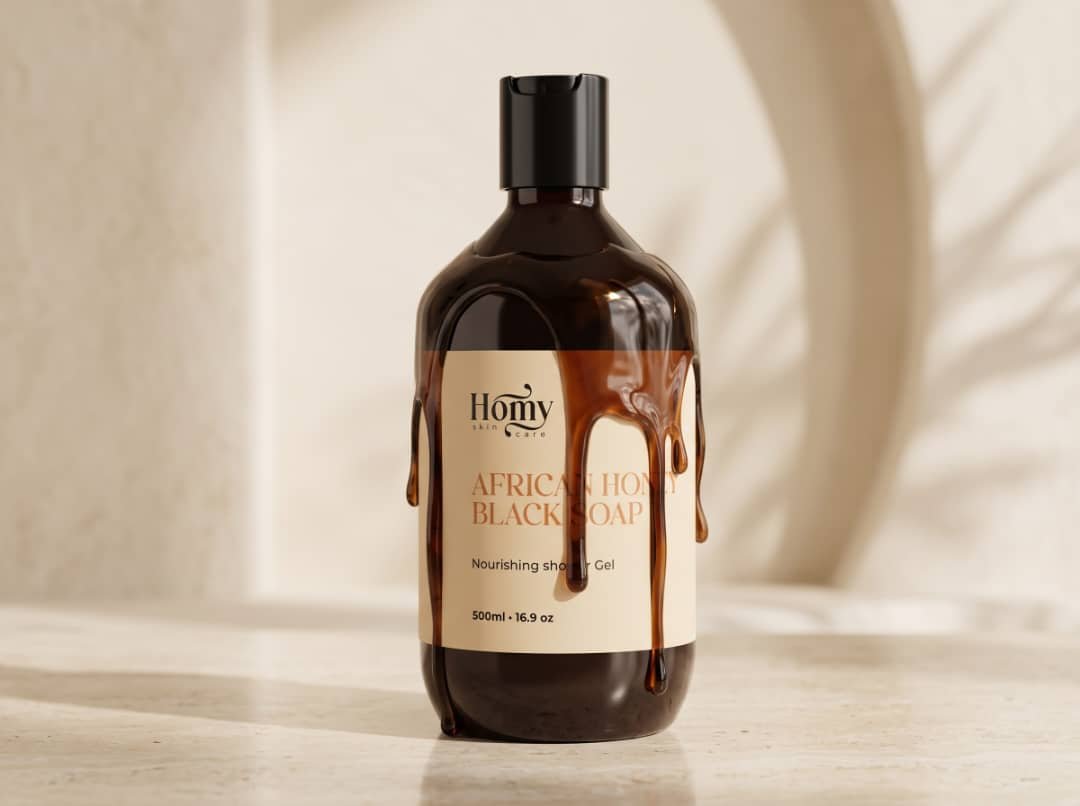 African Honey Black Soap